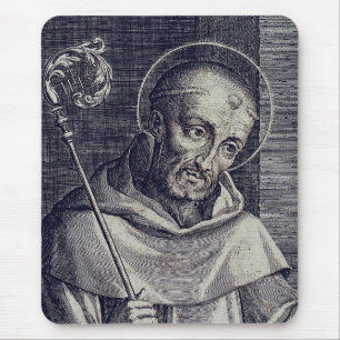Saint Bernard of Clairvaux Mouse Pad