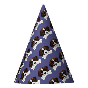 Saint Bernard Party Hat
