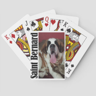 Saint Bernard Playing Cards