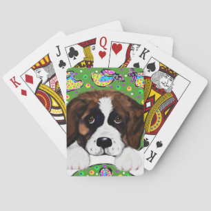 Saint Bernard Playing Cards