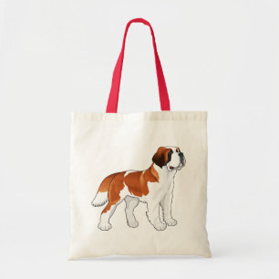 Saint Bernard Puppy Dog Love Canine Tote Bag