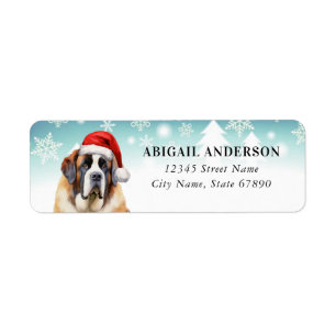 Saint Bernard Return Address Labels