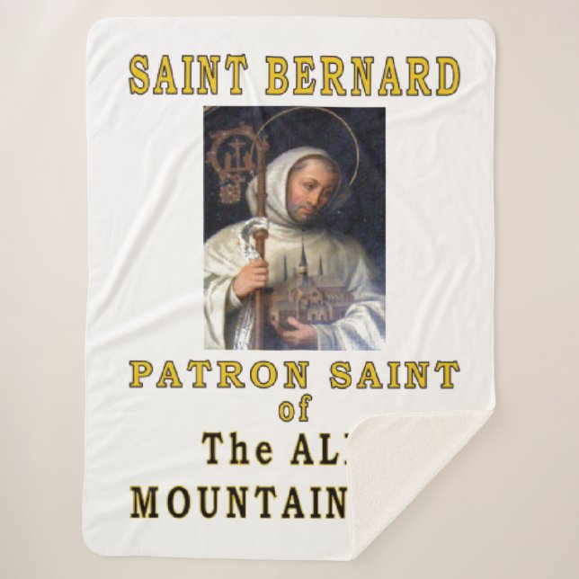 SAINT BERNARD SHERPA BLANKET (Front)