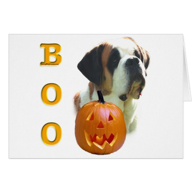 Saint Bernard (smooth) Boo (Front Horizontal)