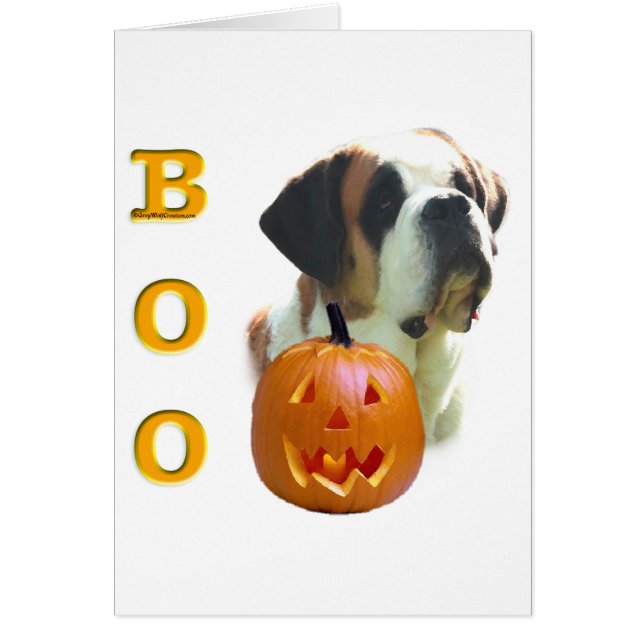 Saint Bernard (smooth) Boo (Front)