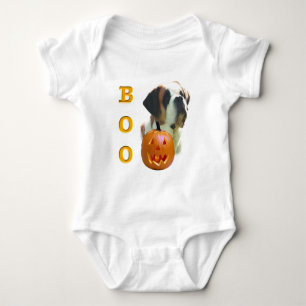 Saint Bernard (smooth) Boo Baby Bodysuit