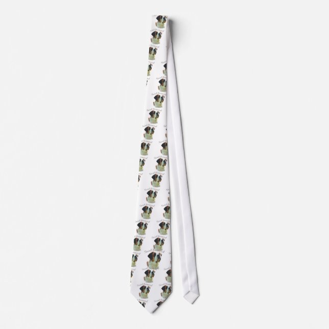 Saint Bernard (smooth) Mum 2 Tie (Front)