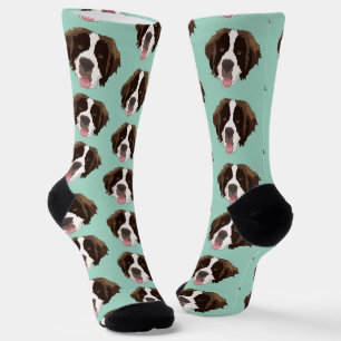 Saint Bernard Socks