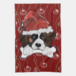 Saint Bernard Tea Towel