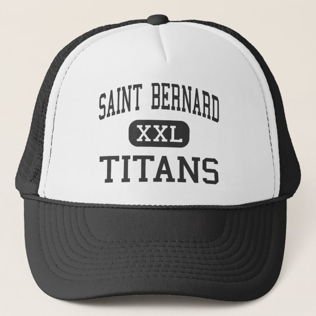 Saint Bernard - Titans - High - Cincinnati Ohio Trucker Hat (Front)