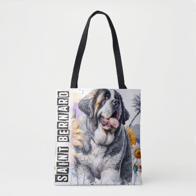 Saint Bernard  Tote Bag (Front)