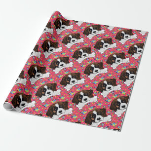 Saint Bernard Wrapping Paper