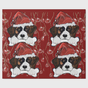 Saint Bernard Wrapping Paper