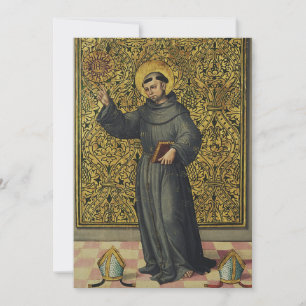 Saint Bernardino of Siena Invitation