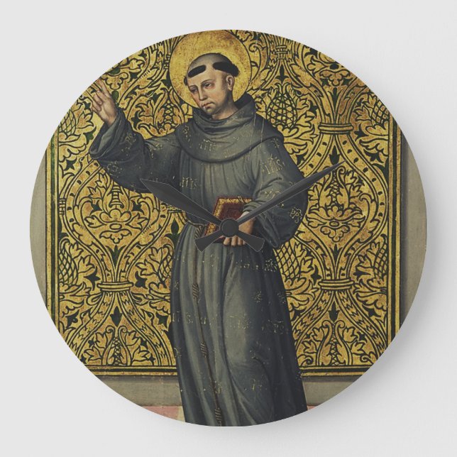 Saint Bernardino of Siena Large Clock (Front)