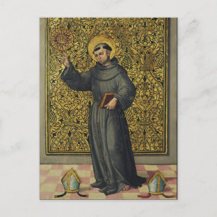 Saint Bernardino of Siena Postcard