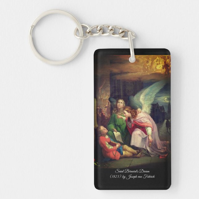 Saint Bernard's dream Key Ring (Front)