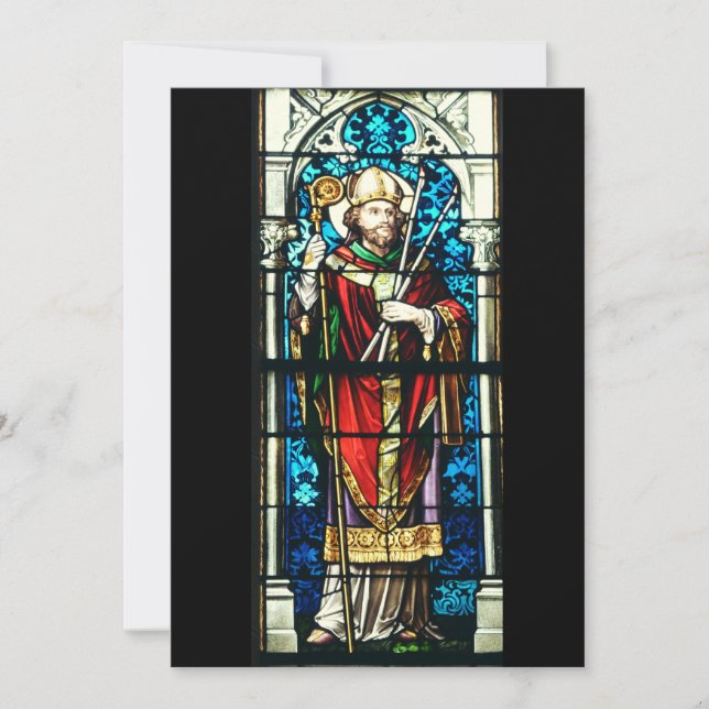 Saint Blaise of Sebaste  Holiday Card (Front)