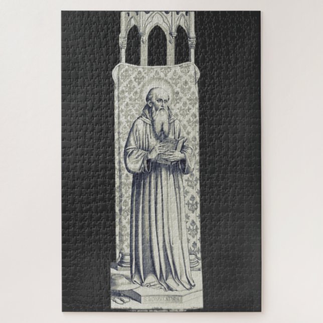 Saint  Bonaventure Seraphic Doctor Jigsaw Puzzle (Vertical)