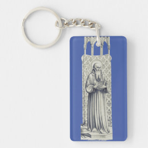 Saint Bonaventure Seraphic Doctor Key Ring