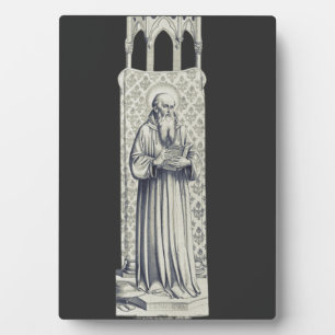 Saint Bonaventure Seraphic Doctor Plaque