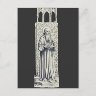 Saint Bonaventure Seraphic Doctor Postcard
