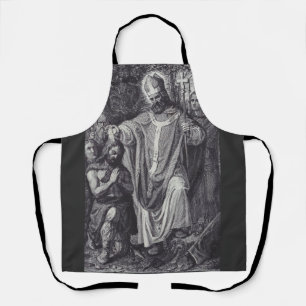 Saint Boniface English Benedictine monk Apron