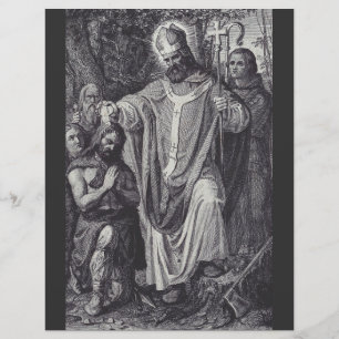 Saint Boniface English Benedictine monk Flyer