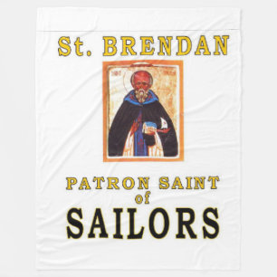 SAINT BRENDAN FLEECE BLANKET