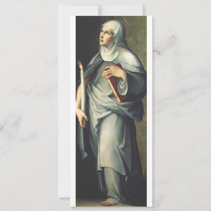 Saint Bridget of Sweden Mediaeval Mystic  Invitation