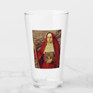 Saint Brigid of Ireland Glass
