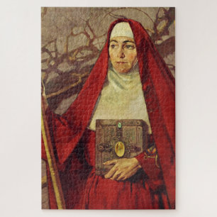 Saint Brigid of Ireland Jigsaw Puzzle