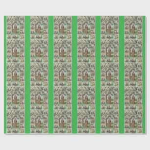 Saint Brigid of Ireland Wrapping Paper
