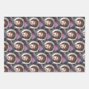Saint Brigid of Kildare Wrapping Paper Sheet