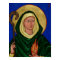 Saint Brigid with Holy Fire