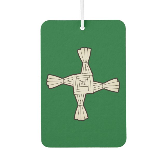 Saint Brigid's cross Car Air Freshener (Front)