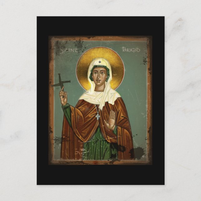 Saint Brigid's Cross Postcard (Front)
