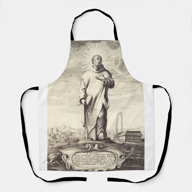 Saint Bruno of Cologne Apron (Front)