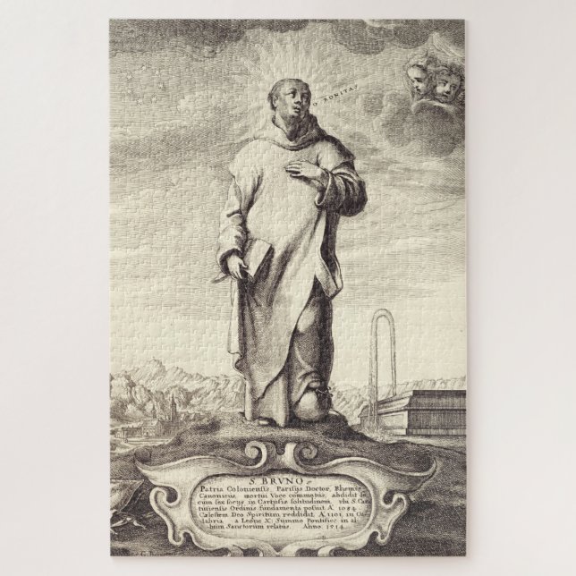 Saint Bruno of Cologne Jigsaw Puzzle (Vertical)