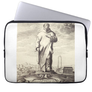 Saint Bruno of Cologne Laptop Sleeve