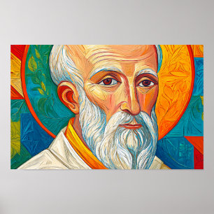 Saint Callistus I: Wisdom and Strength Poster