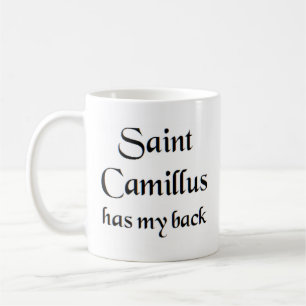 saint camillus coffee mug