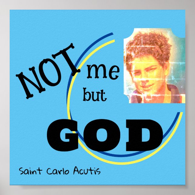 Saint Carlo Acutis Poster (Front)
