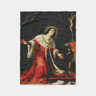 Saint Casimir Jagiellon  Fleece Blanket