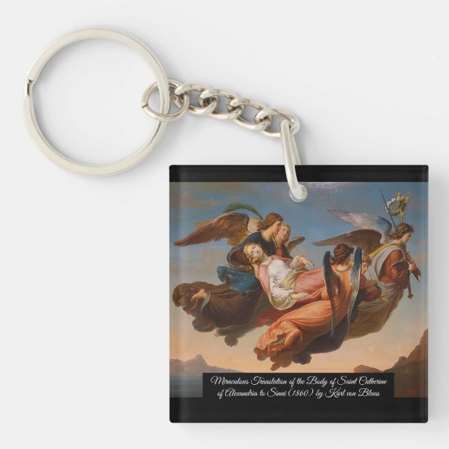 Saint Catherine Key Ring (Front)