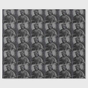 Saint Catherine of Alexandria by Lucas van Leyden Wrapping Paper