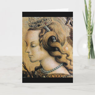 Saint Catherine of Alexandria Holiday Card
