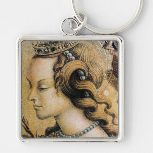 Saint Catherine of Alexandria Key Ring