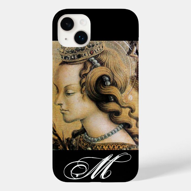 Saint Catherine of Alexandria Monogram Case-Mate iPhone Case (Back)
