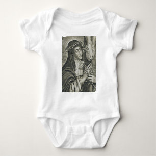 Saint Catherine of Siena Baby Bodysuit
